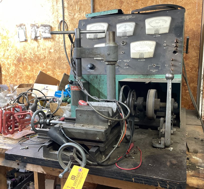 Crumbliss Alternator and Generator Tester