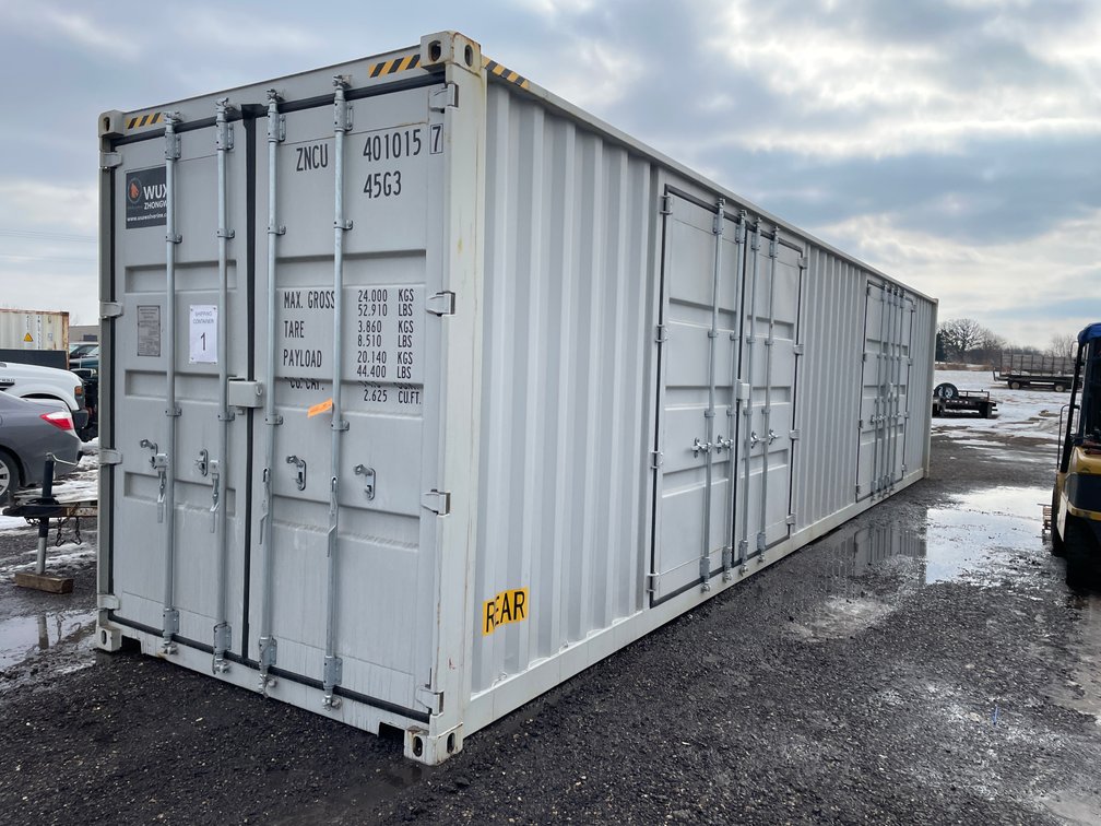 40' Multi-Door Shipping Container