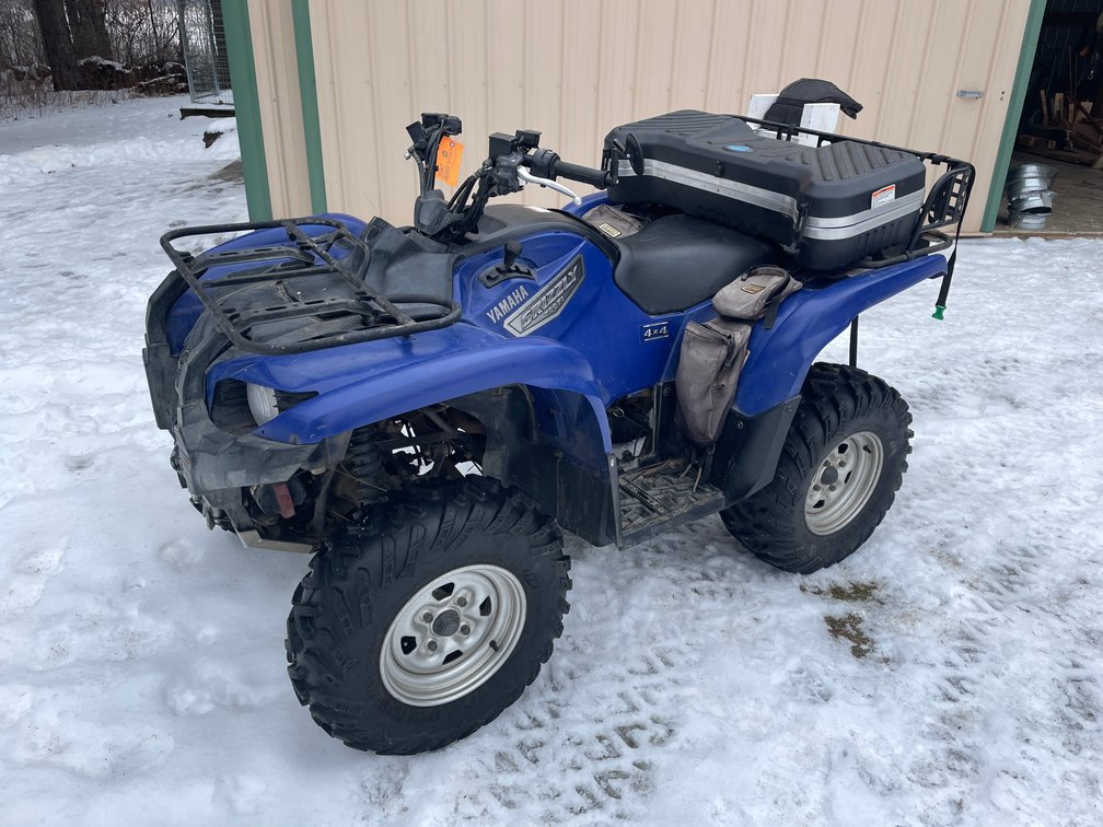 2007 Yamaha Grizzly 700 ATV (Sells Bill of Sale)