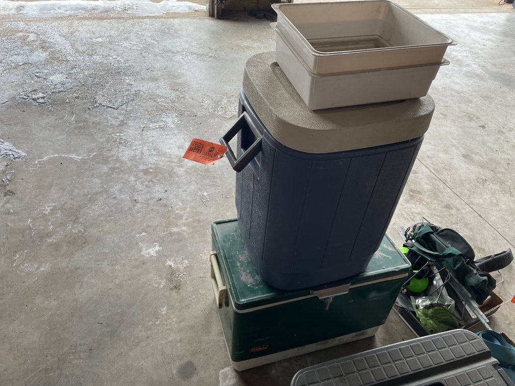 (2) Coleman Coolers