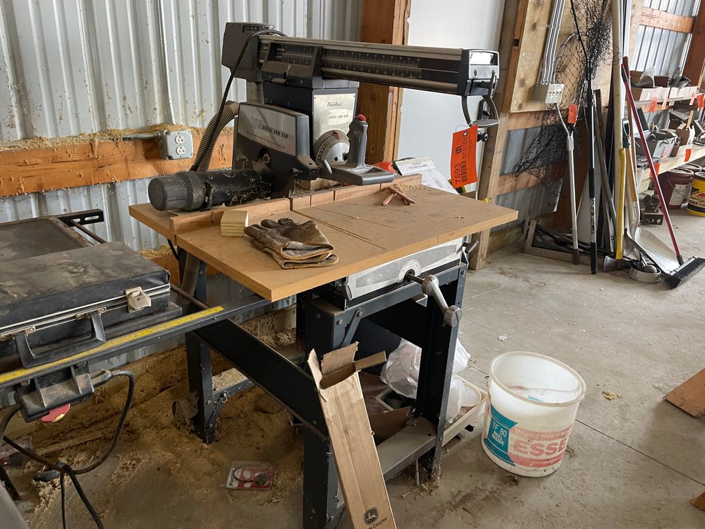 10" Wards Powr-Kraft Radial Arm Saw