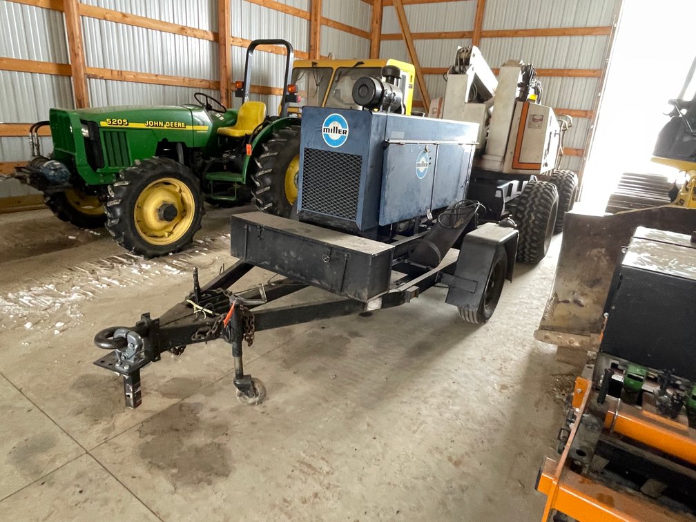 Miller Electric Trailer Mount Welder