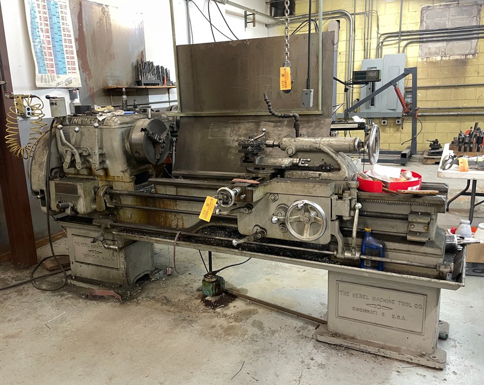 The Nebel Machine and Tool Company Metal Lathe