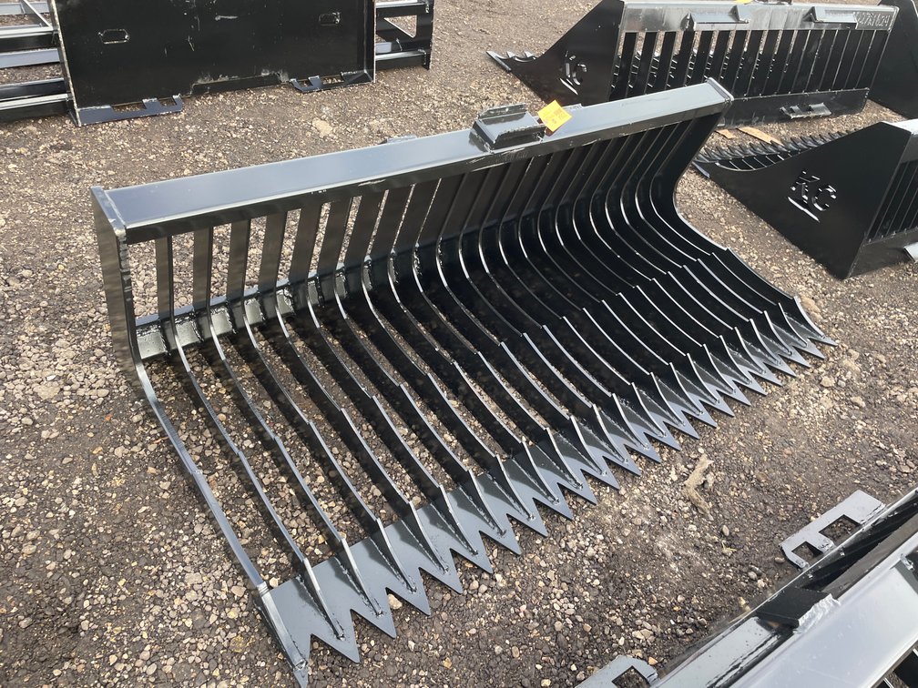 72" Low Side Fine Skeleton Bucket