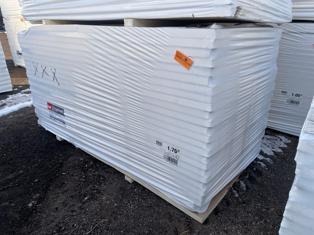 (27 Sheets) 1.75" Thick - GAF Energy Guard Polyiso