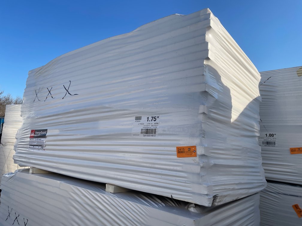 (27 Sheets) 1.75" Thick - GAF Energy Guard Polyiso