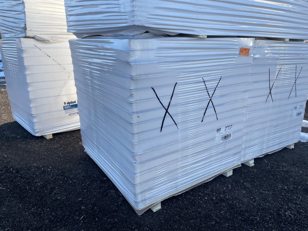 (32 Sheets) Taper Q .50-2.50" Thick - GAF Energy Guard Polyiso