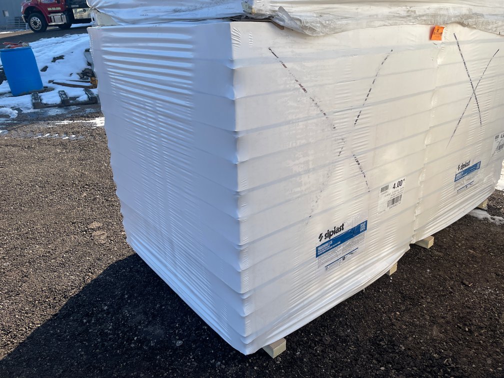 (12 Sheets) 4.00" Thick - GAF Energy Guard Polyiso