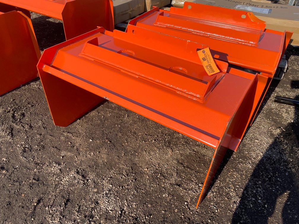 36" Mini Skid Steer Snow Pusher