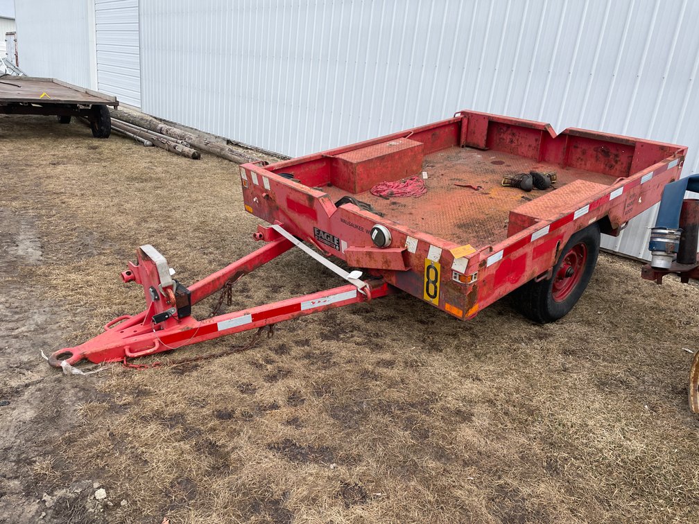 Eagle Utility Single Axle Trailer (No Title)