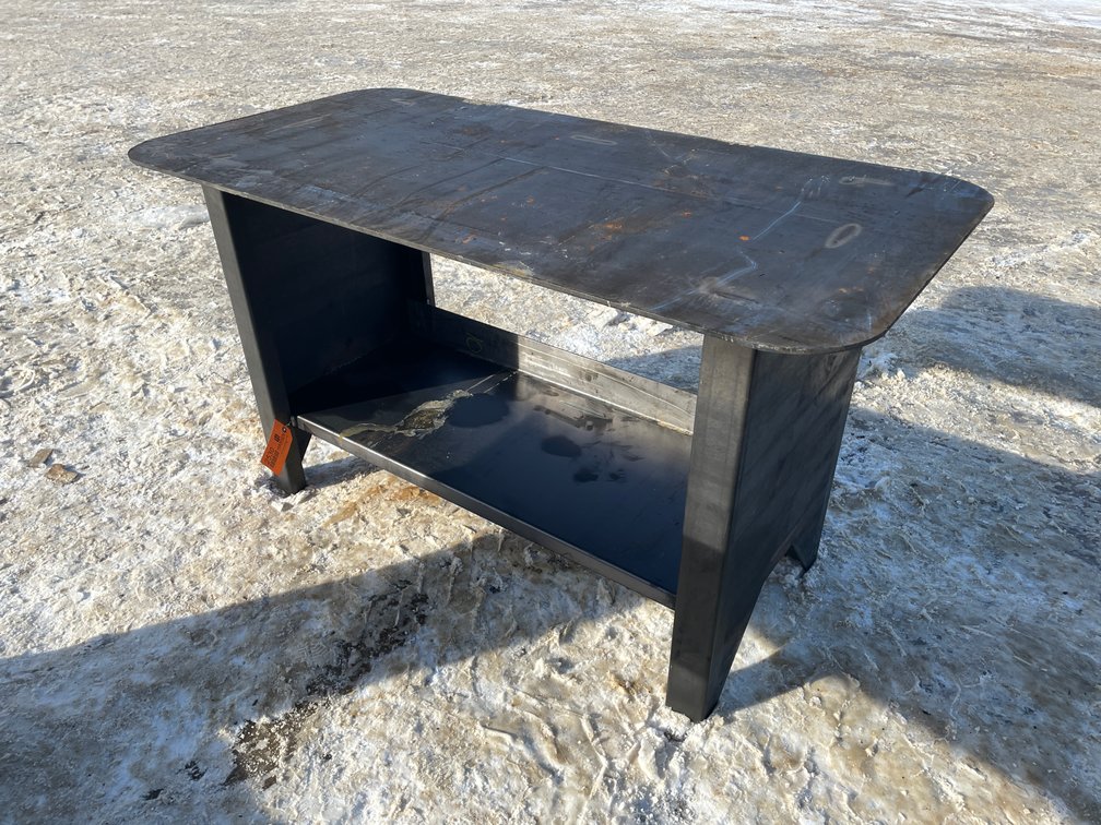New KC Welding Table with Shelf