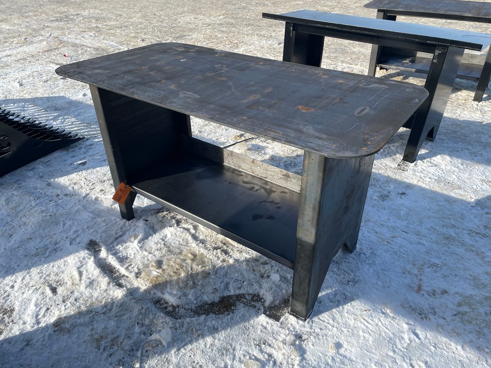 New KC Welding Table with Shelf