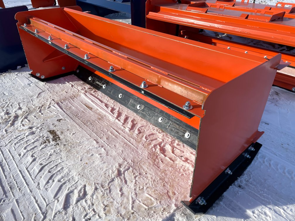 New 8' Snow Push/Pull Back Pusher for Skid Steer