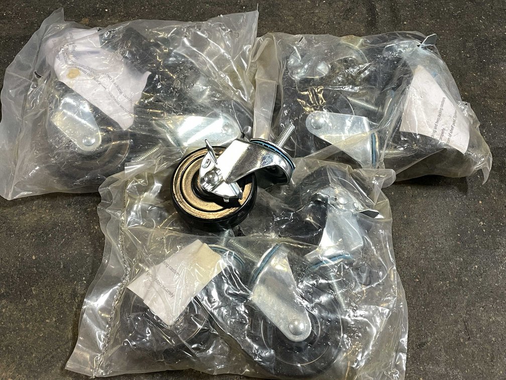 Large Lot of Caster Wheels (PR17)