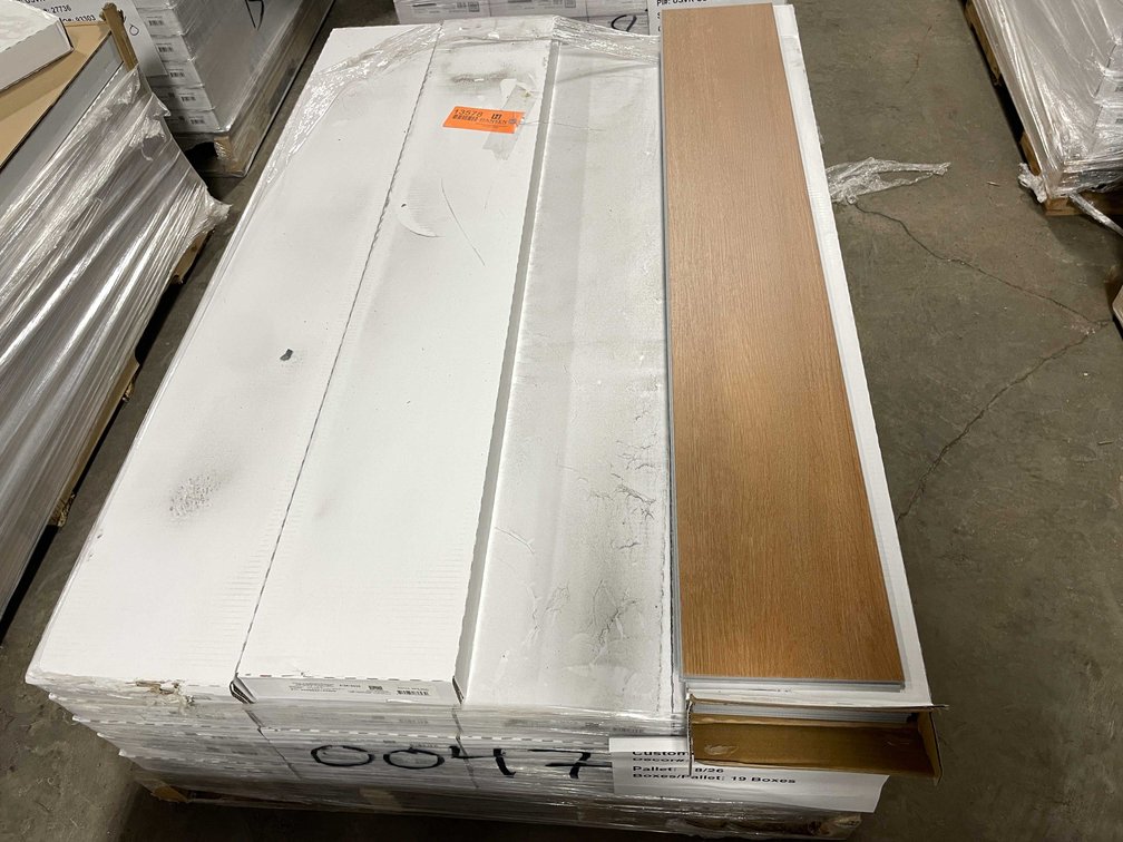 (19) CTNS WATERPROOF Vinyl Click Flooring Planks (B)