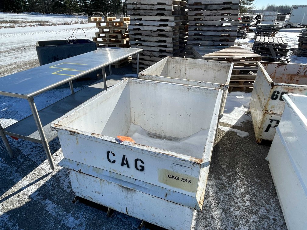 (2) Metal Storage Boxes (Abrams, WI)