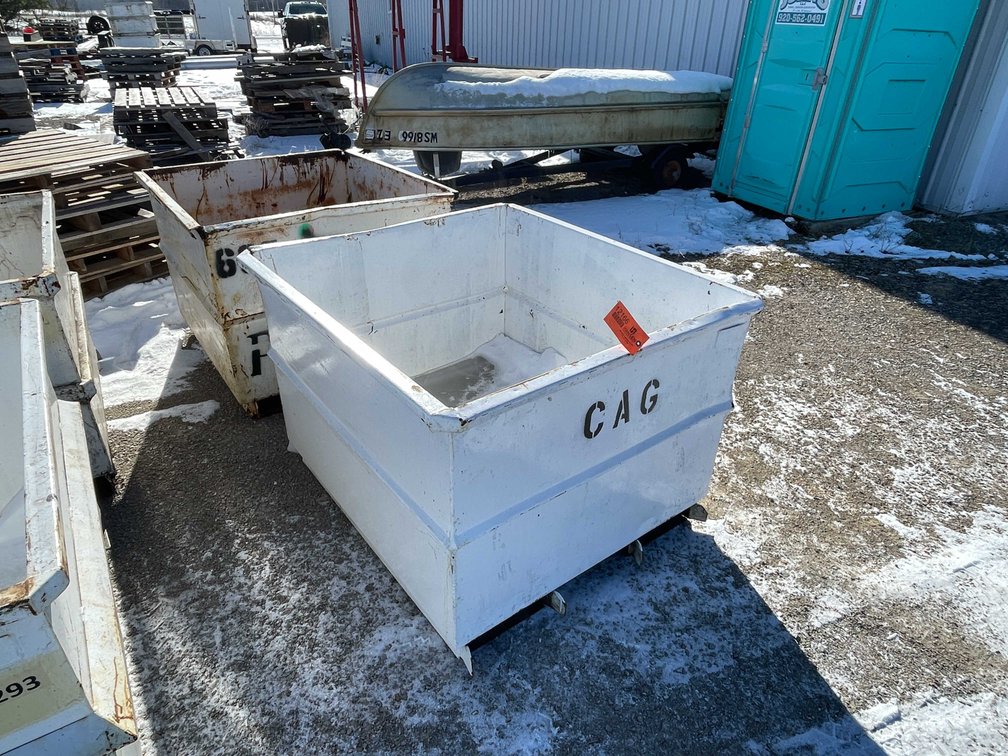 (2) Metal Storage Boxes (Abrams, WI)
