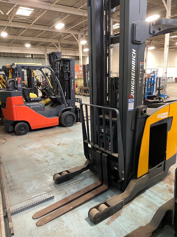 Jungheinrich Ride On Electric Reach Truck