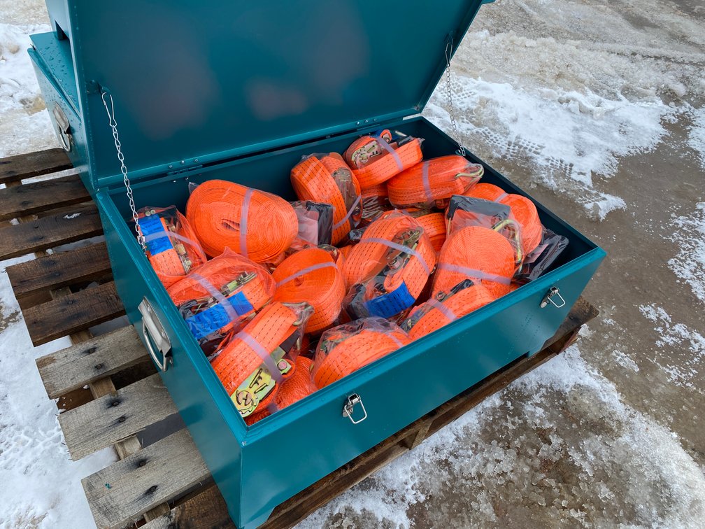 Ratchet Tie Down & Flat Pack Tool Box
