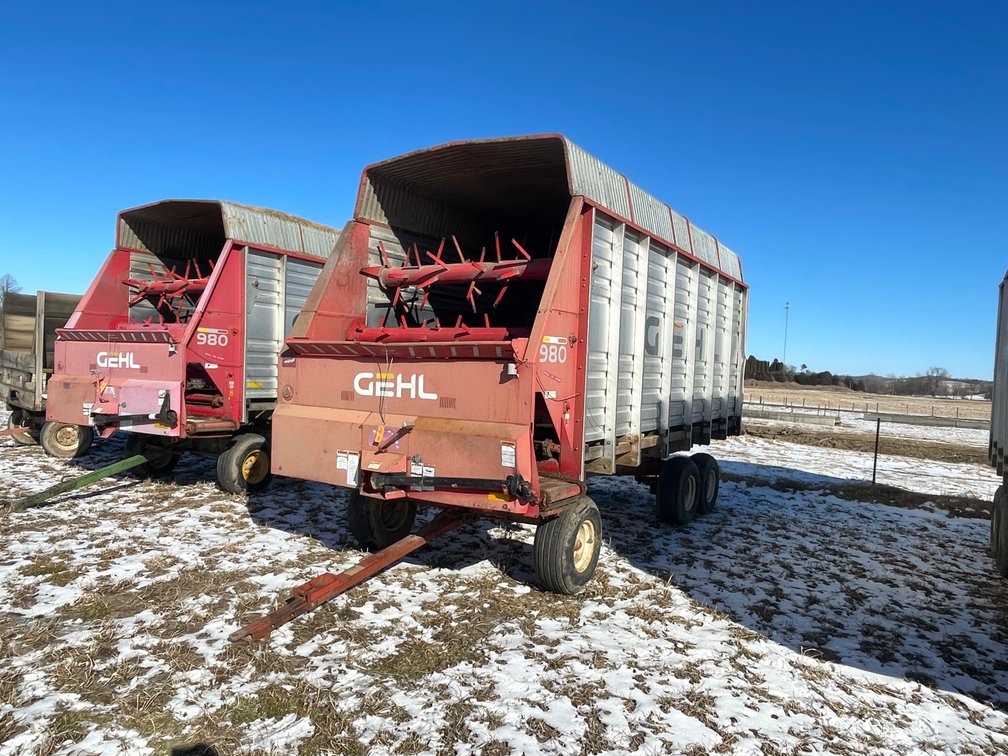 18' GEHL 980 Chopper Box