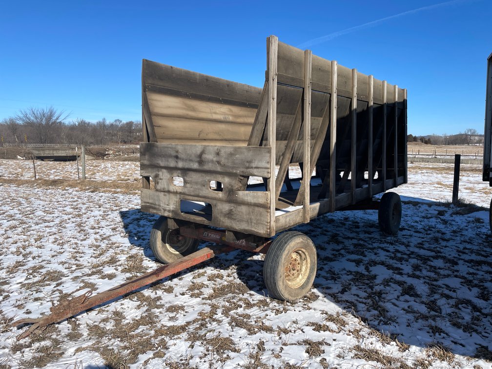 Homemade Feed Wagon