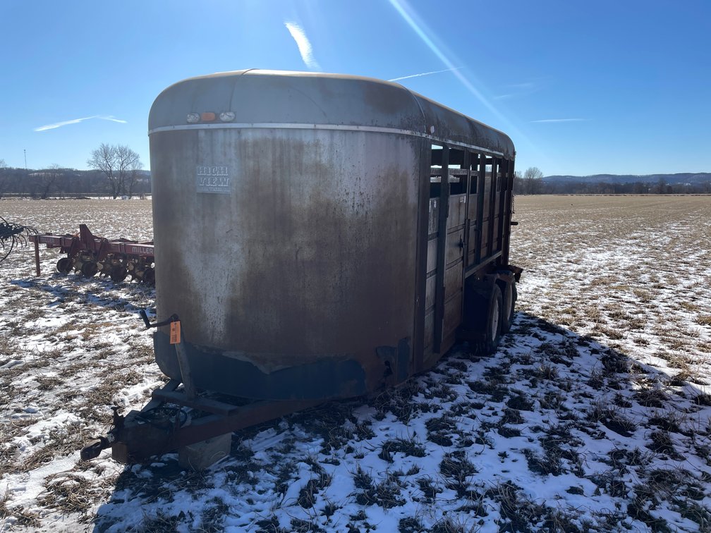 1994 High View Livestock Trailer (Has WI Title)