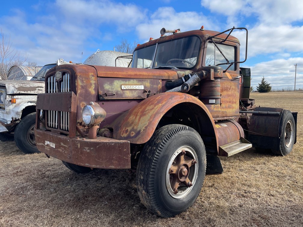 1965 Autocar Day Cab Semi Tractor, (Has WI Title)