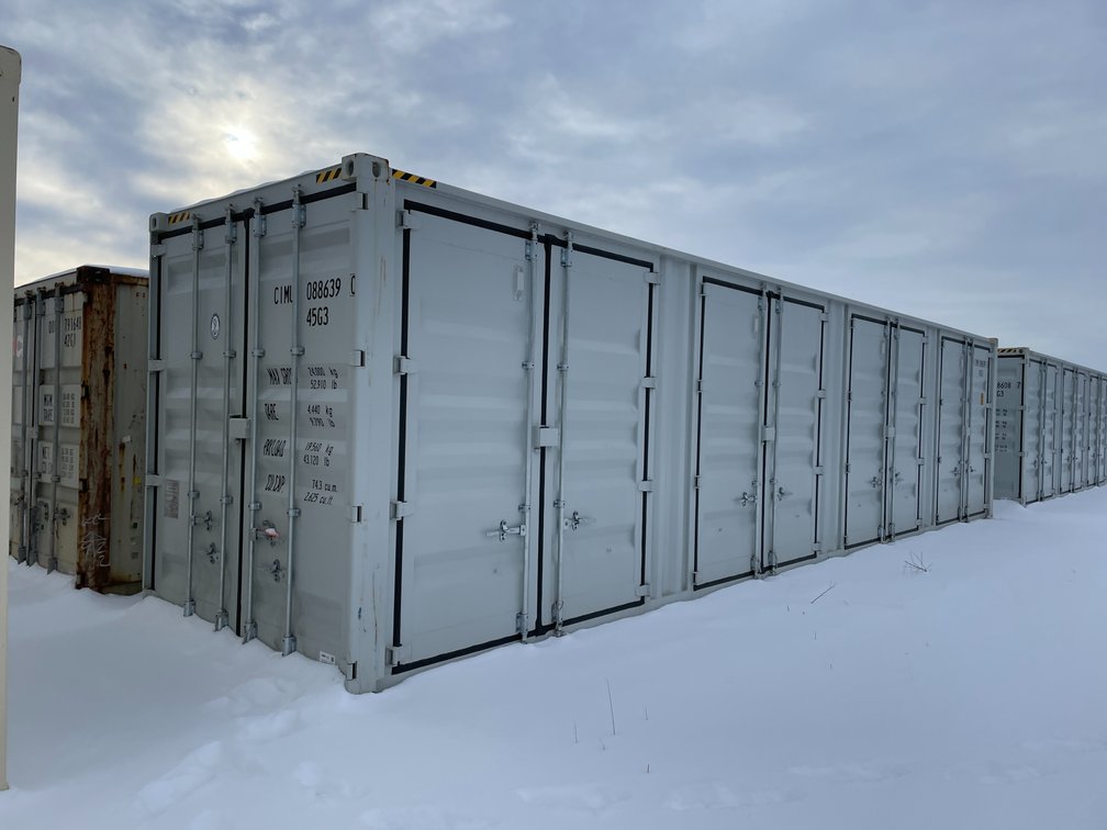 40' High Cube Multi-Door Storage Container