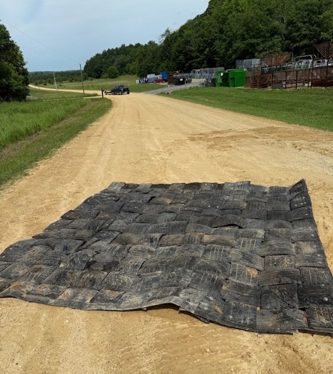 Tire mat