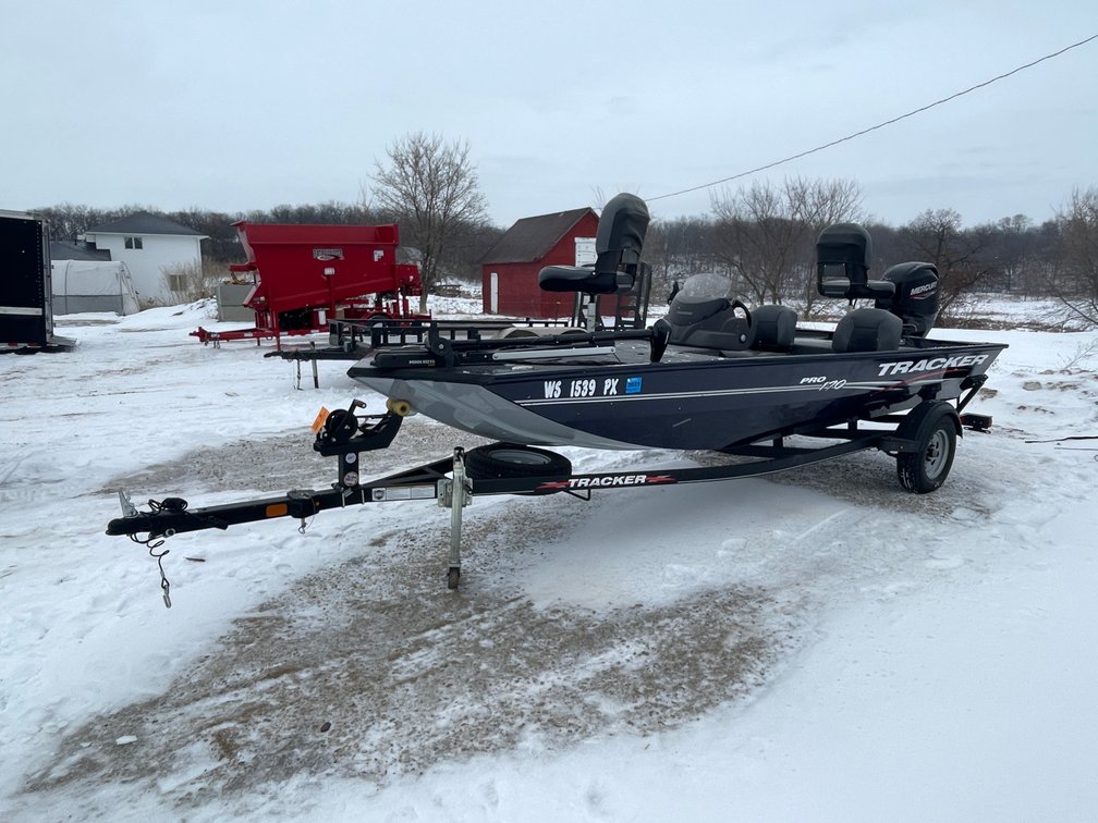 2022 Tracker Pro 170 Boat (Has WI Title)