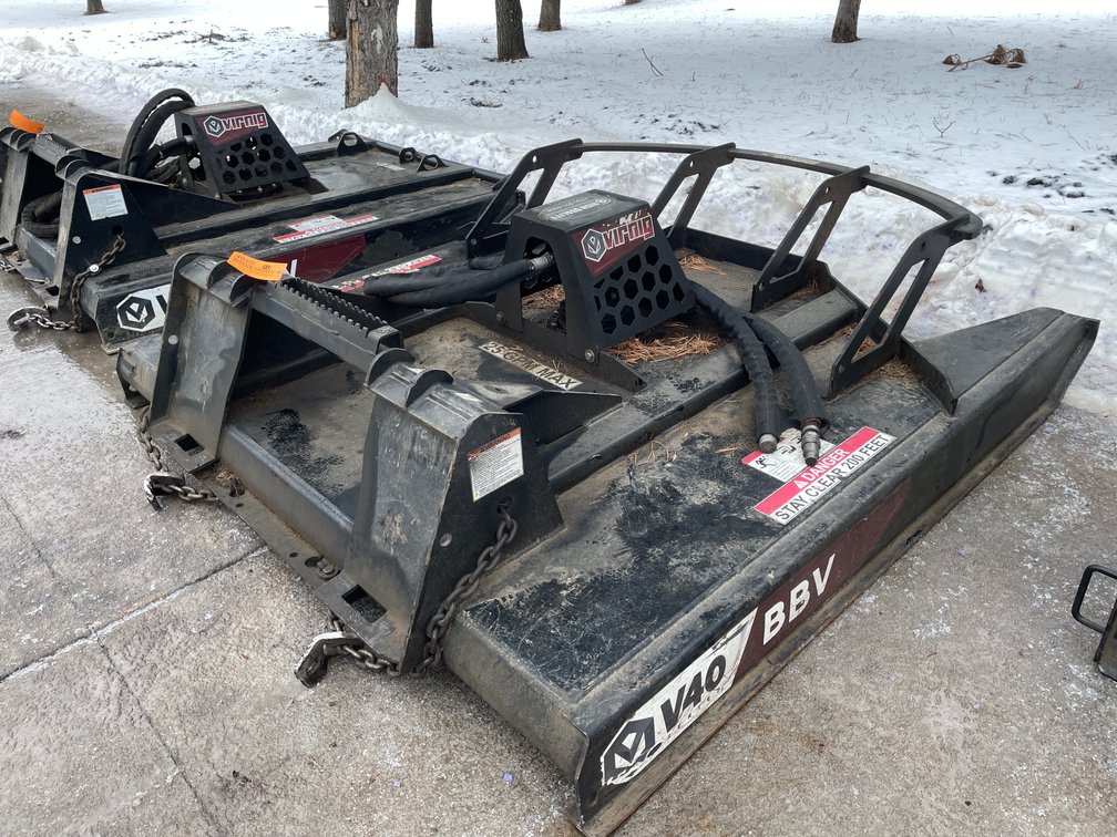 Virnig Skid Steer Mount 72" Brush Mower