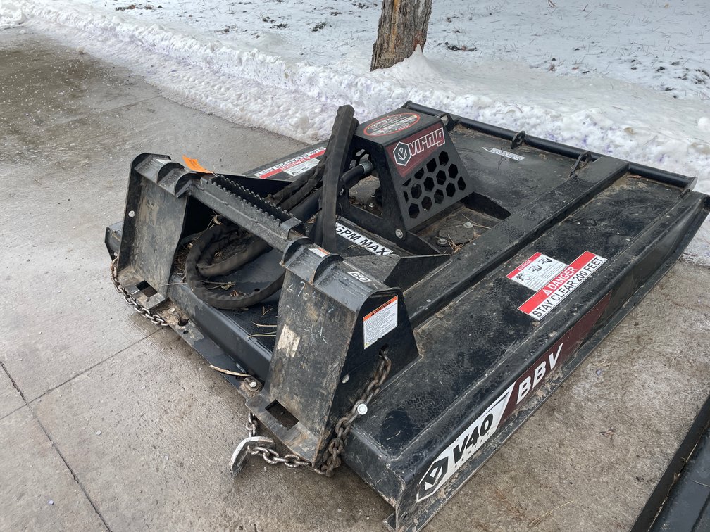 Virnig Skid Steer Mount 60" Brush Mower