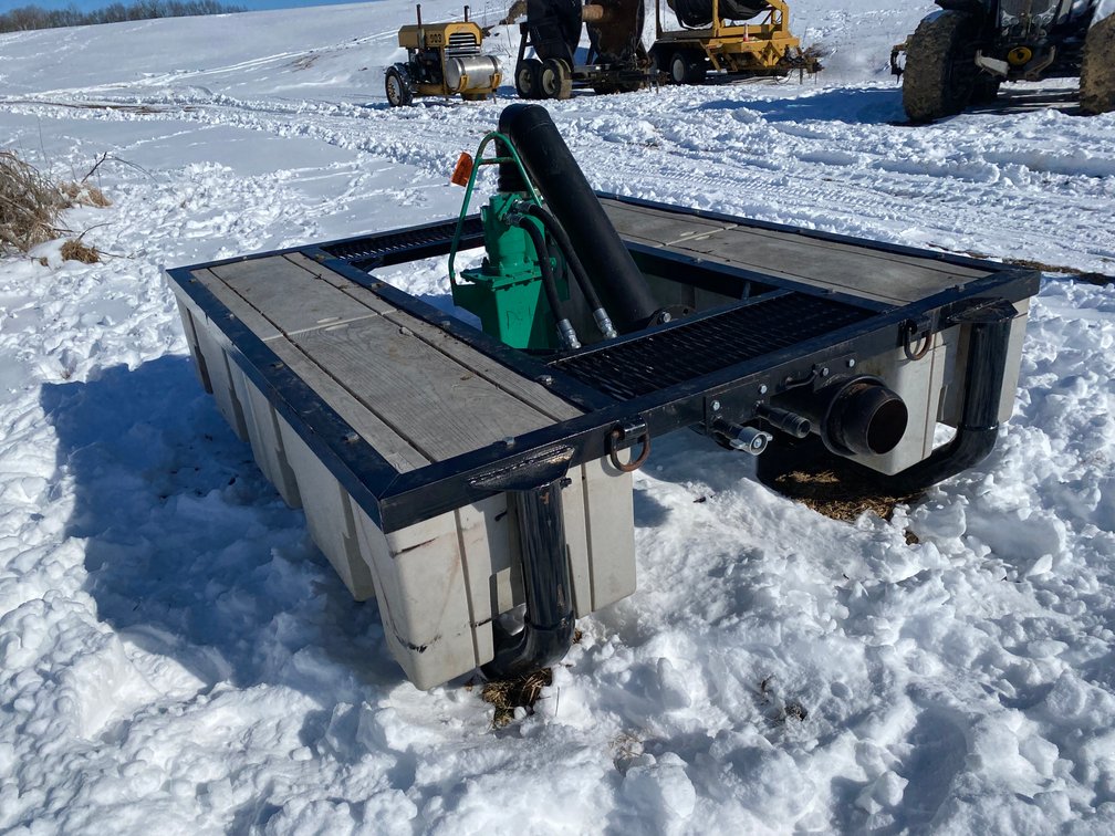 Floating Hydraulic Driven Lagoon Pump (West Salem, WI)