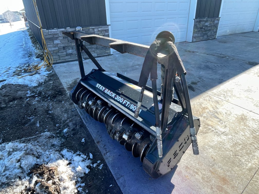Fecon Skid Steer Mount 60" Drum Mulcher