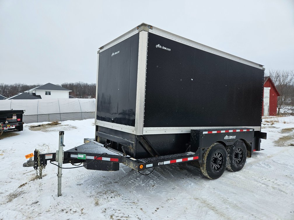 2022 Rock Line Products Air-Tow Ground Loading Enclosed Trailer (Has WI Title)