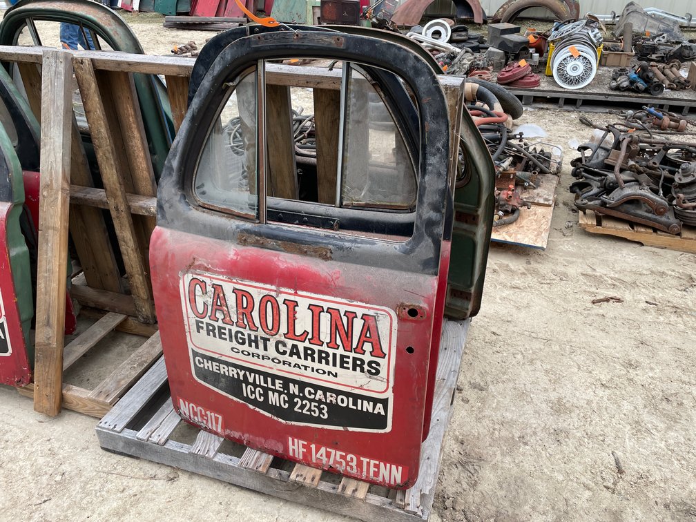 Pair of Mack B-Model Vintage Truck Doors