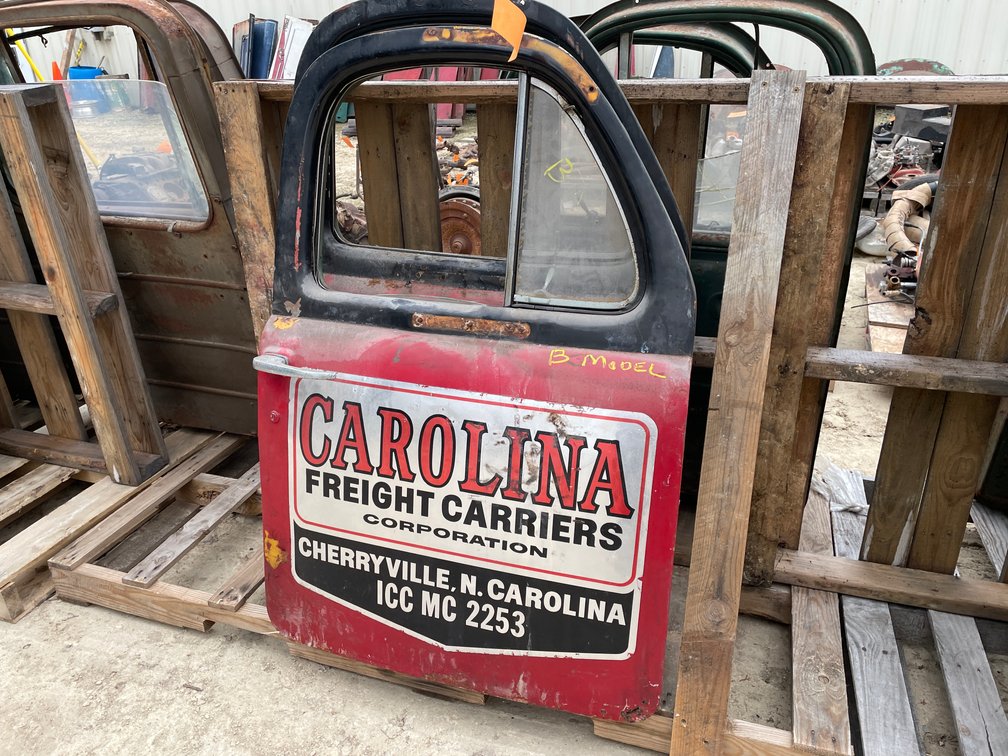 (2) Mack B-Model Vintage Truck Doors