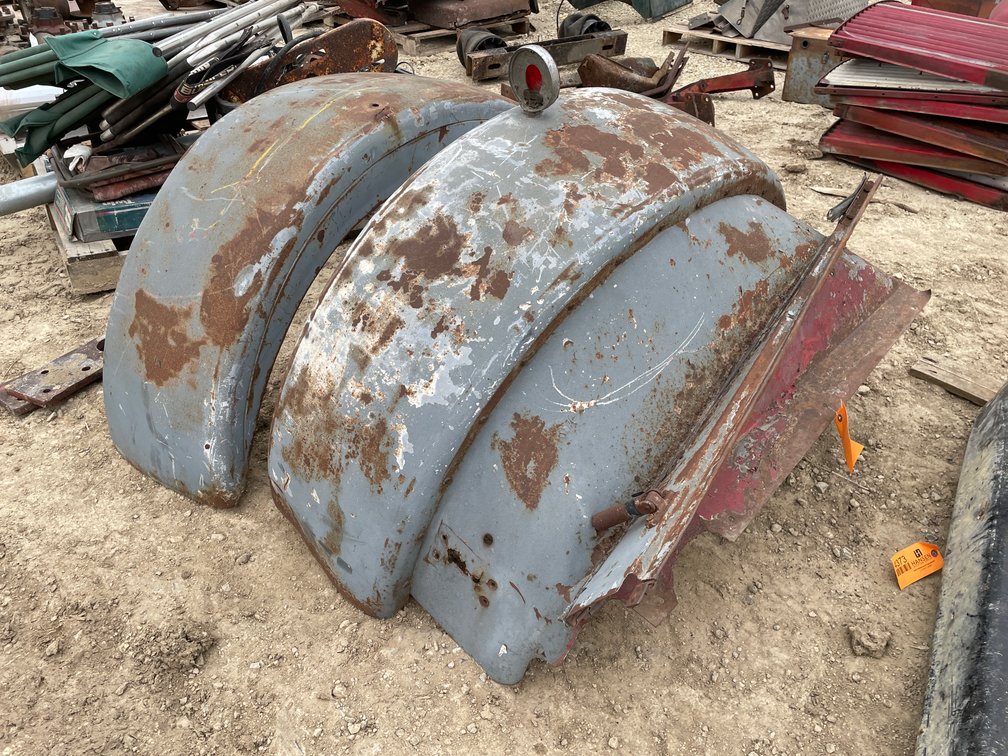 (2) Vintage Truck Fenders