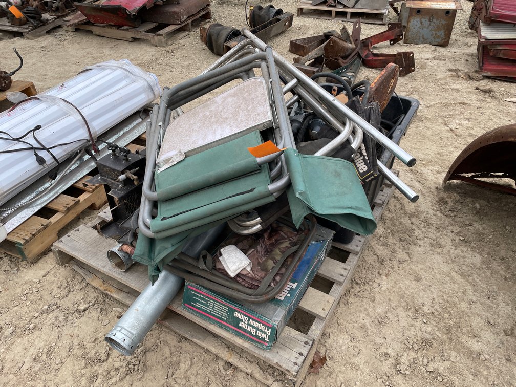 LP Tank Brackets, Exhaust Pipe, Camp Chairs and More