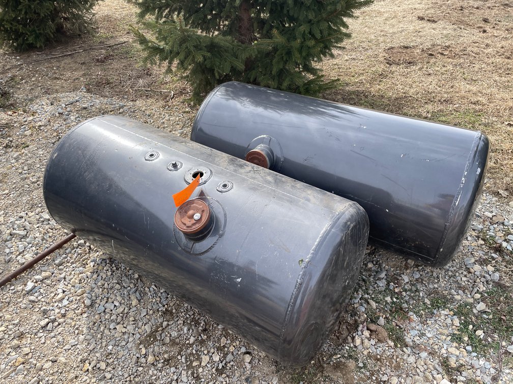 (2) Aluminum Fuel Tanks
