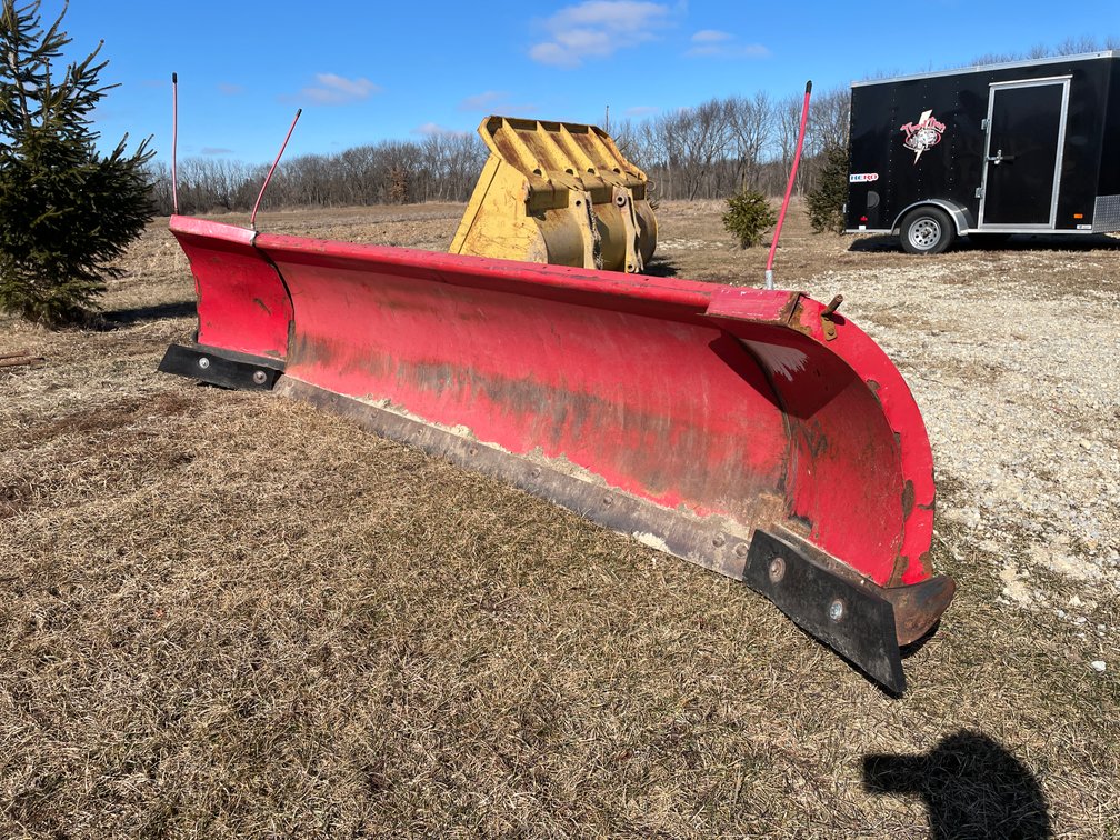 Western Wheel Loader Snow Pusher