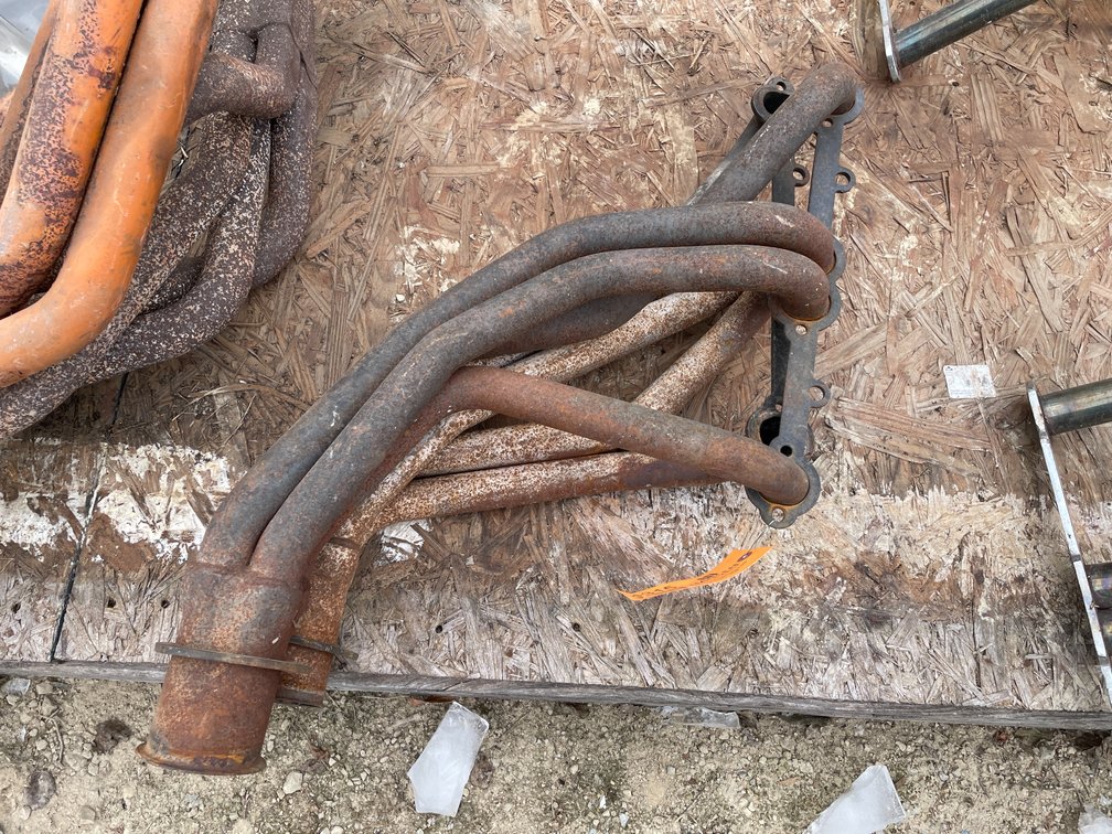 Pair of Exhaust Downpipes