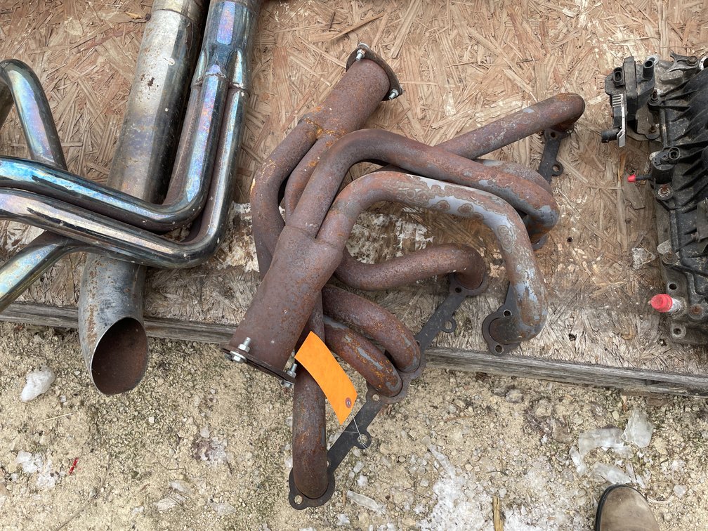 Pair of Downpipes