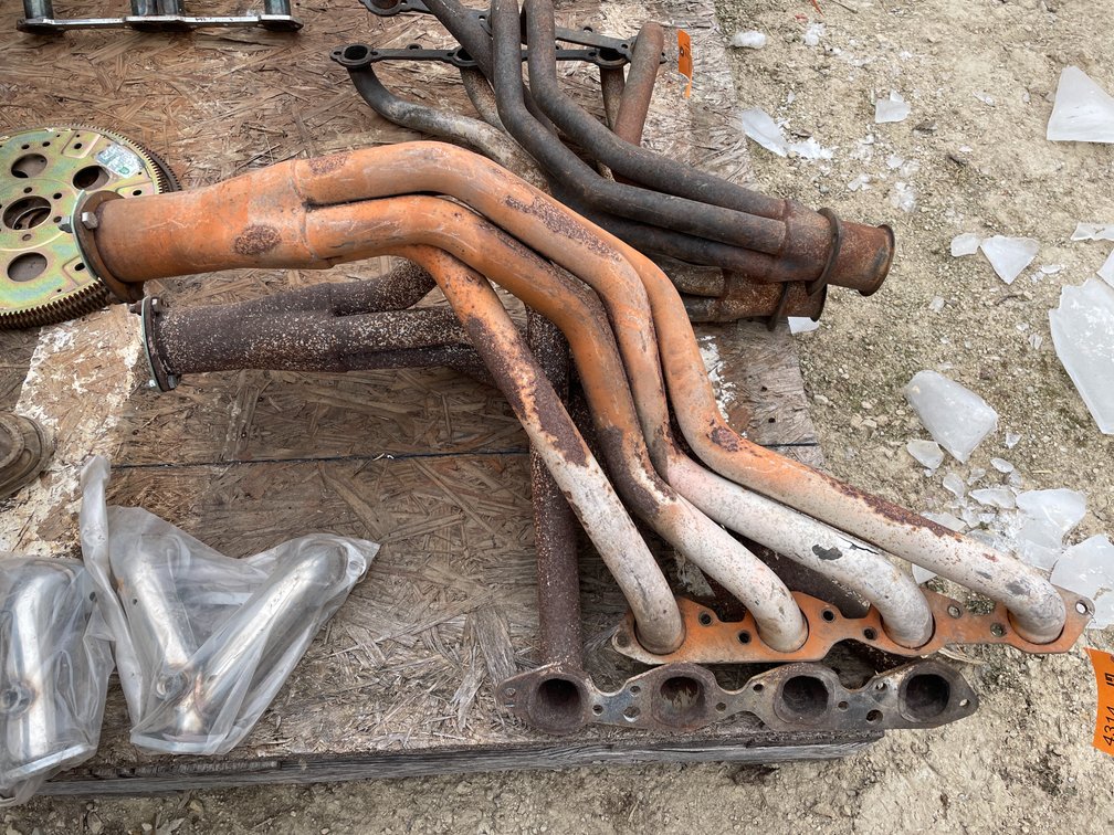 Pair of Exhaust Downpipes