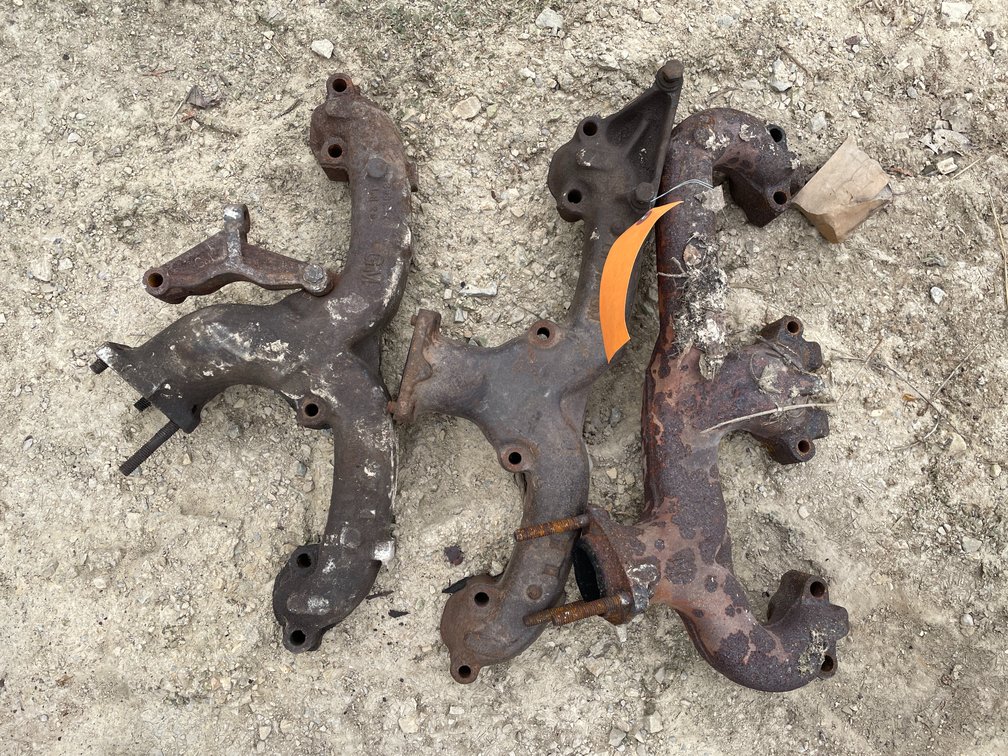 (3) GM Exhaust Manifolds