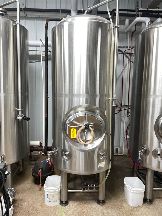 ABE 7BBL Jacketed Brite Tank