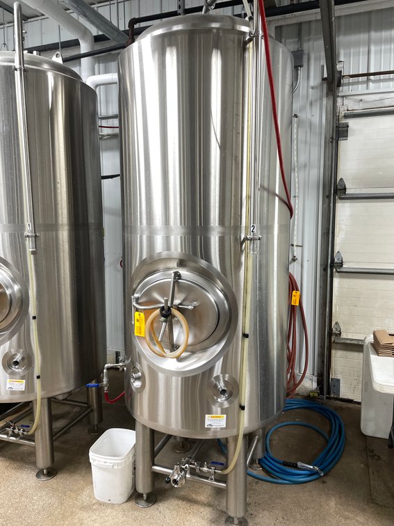 ABE 7BBL Jacketed Brite Tank