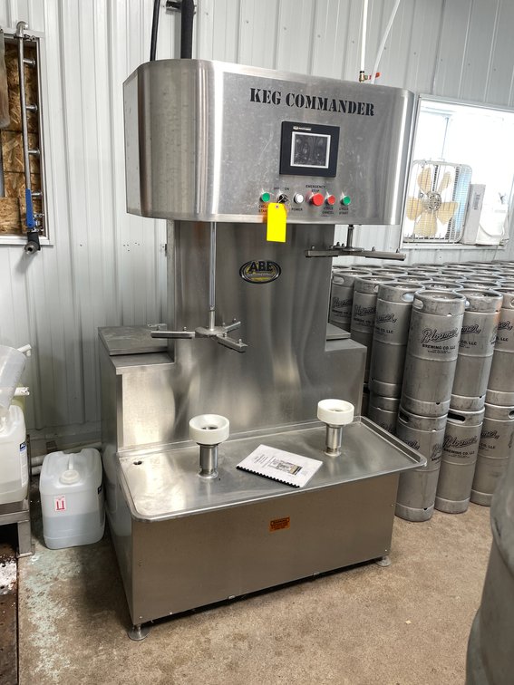 ABE Keg Commander Dual Head Keg Washer
