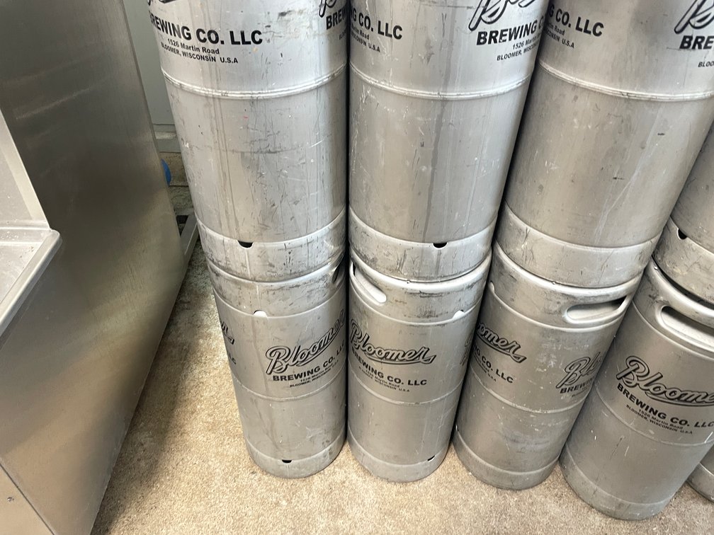 (10) Stainless Steel 1/6 Barrel Kegs