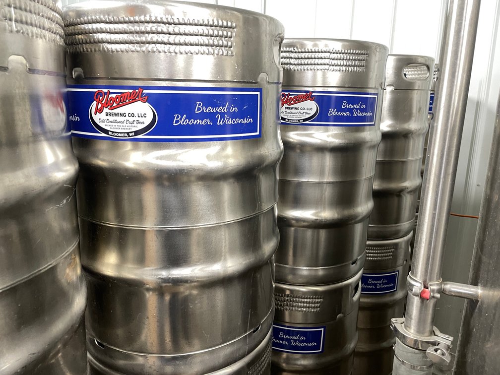 (6) Stainless Steel 1/2 Barrel Stackable Kegs